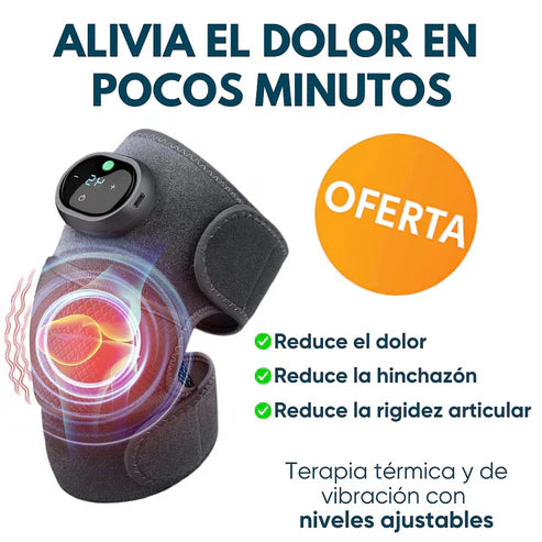 Rodillera térmica Masajeador 3 en 1