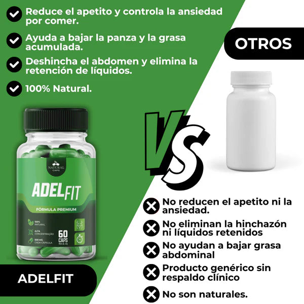 AdelFit™ - Capsulas para adelgazar naturalmente Premium™