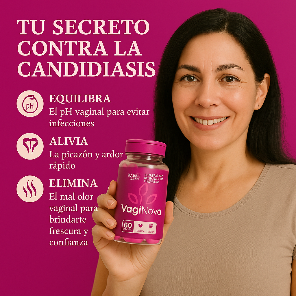 VagiNova - (60 Cápsulas) NaturalCaps™+ENVIO GRATIS