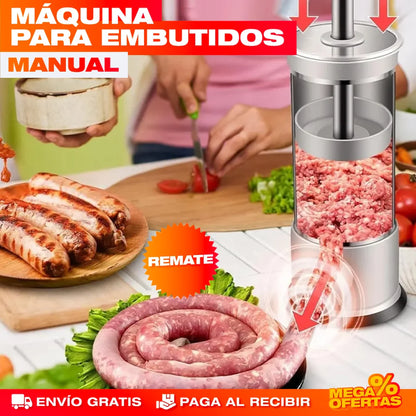 Maquina Embutidora Manual de Salchichas